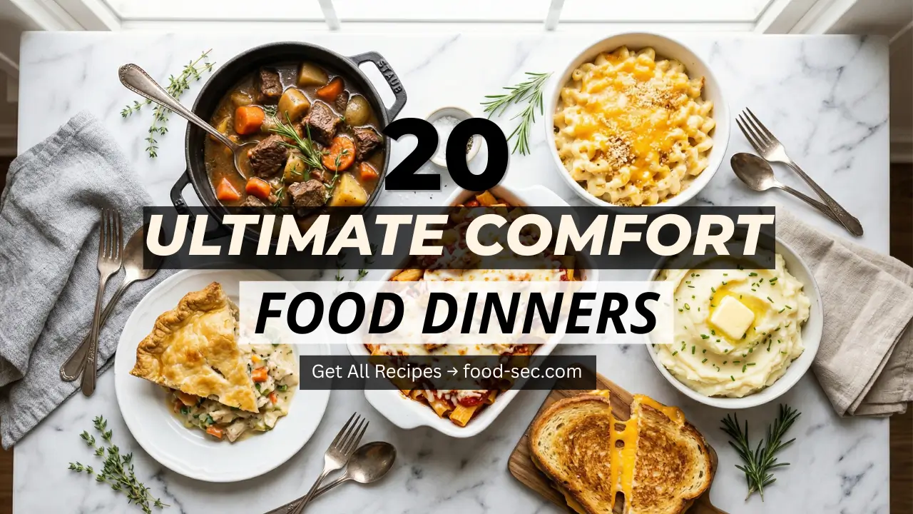 20 Ultimate Comfort Food Dinners That Wrap You Like a Warm Blanket