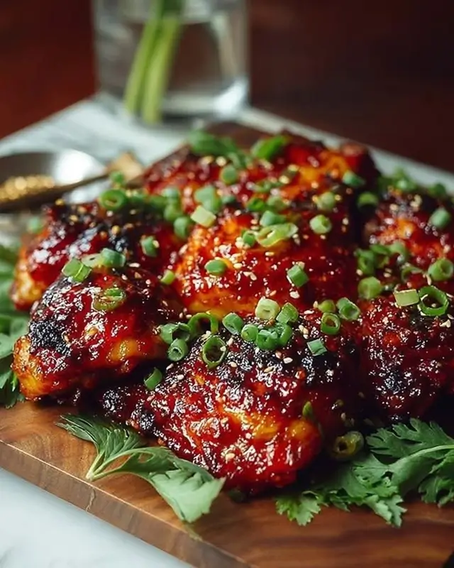 Korean Gochujang Chicken Thighs