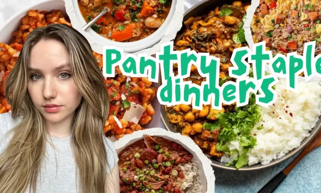 Pantry Staple Dinners: 17 Easy Meals With No Grocery Run Needed