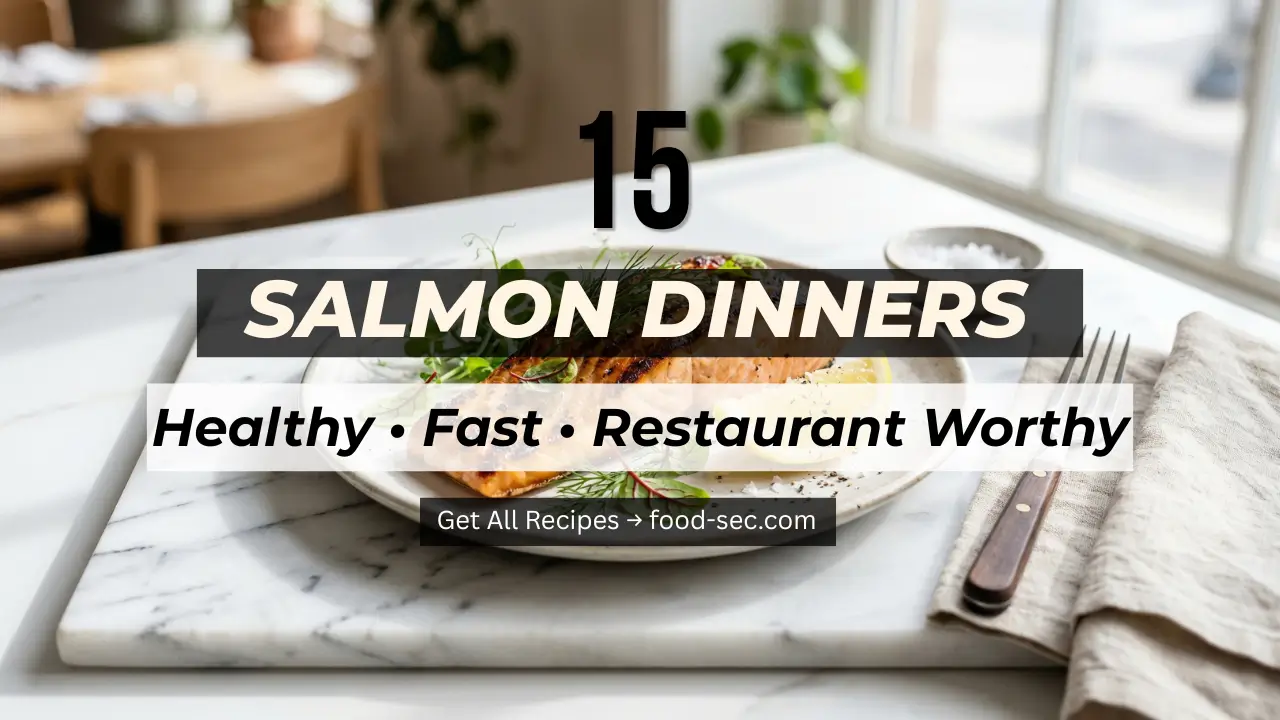 15 Salmon Dinners That Are Healthy Fast and Restaurant Worthy