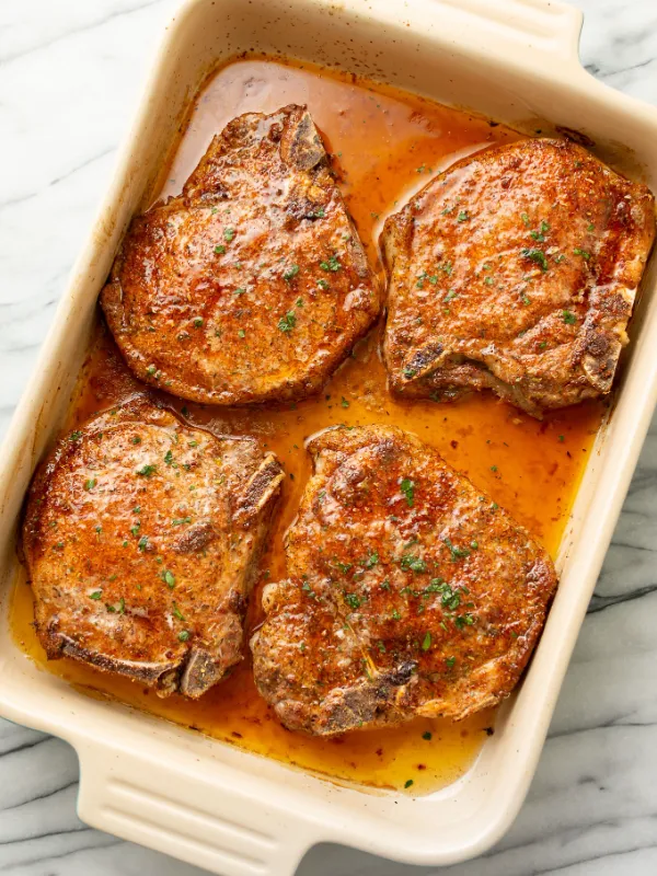 Baked Parmesan Pork Chops