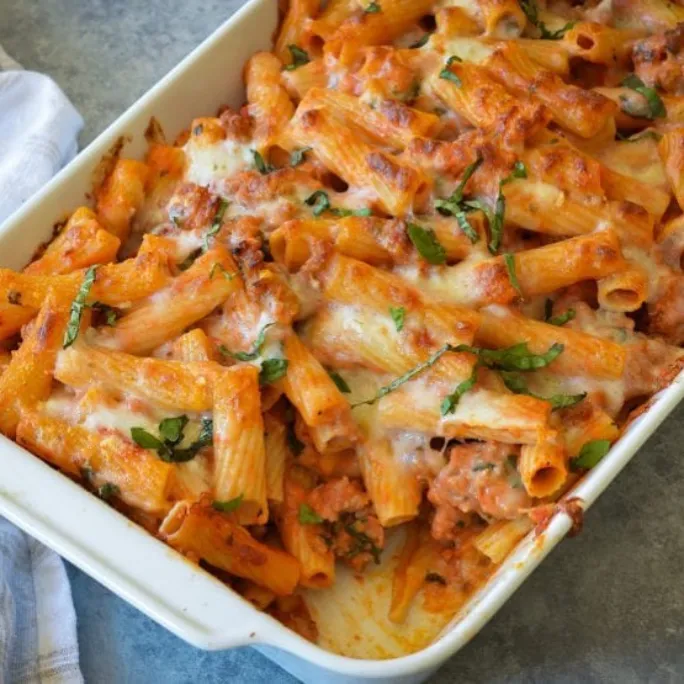 Baked Ziti with Sausage