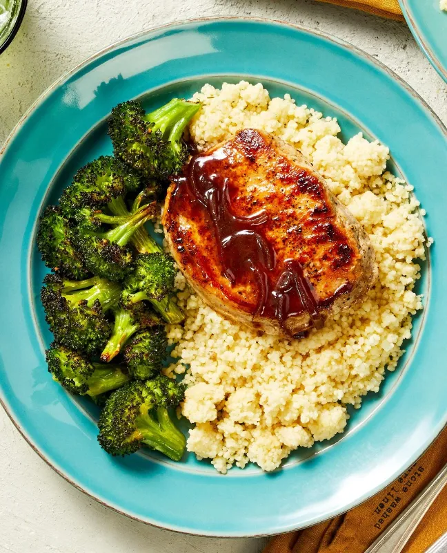Balsamic Glazed Pork Chops