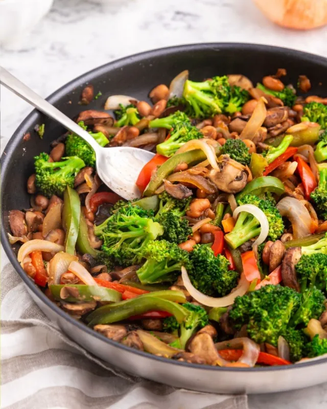 Bean and Vegetable Stir Fry