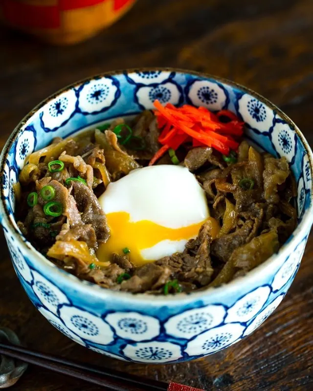 Beef Gyudon Rice Bowl