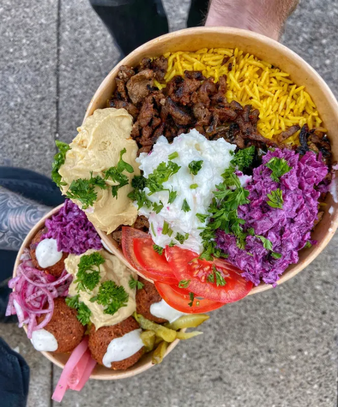 Beef Shawarma Rice Bowls