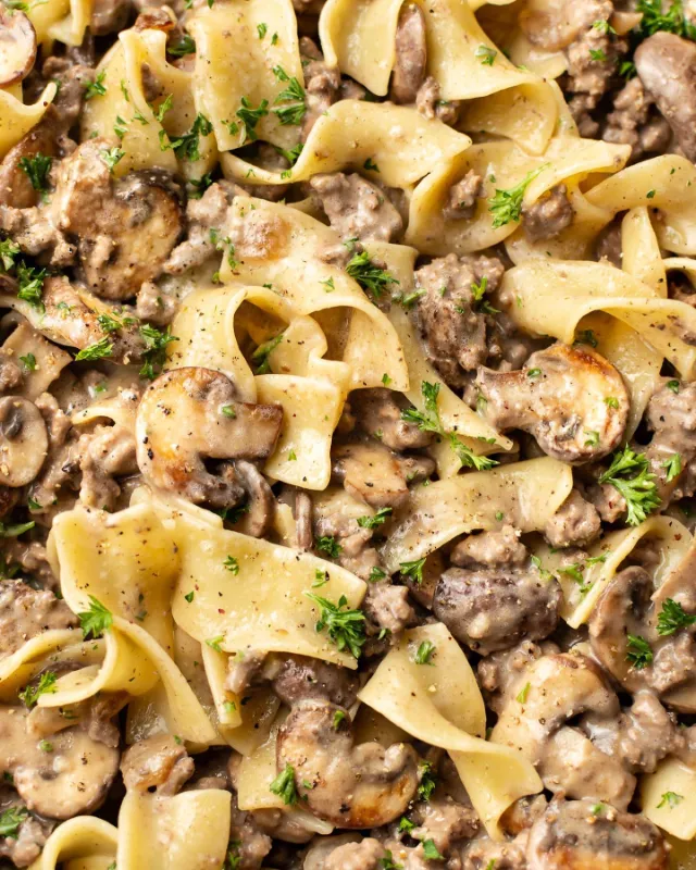 Beef Stroganoff