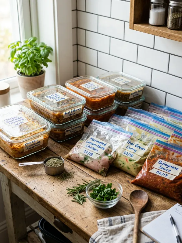 Best Recipes for First-Time Batch Cooking Freezer Dinners