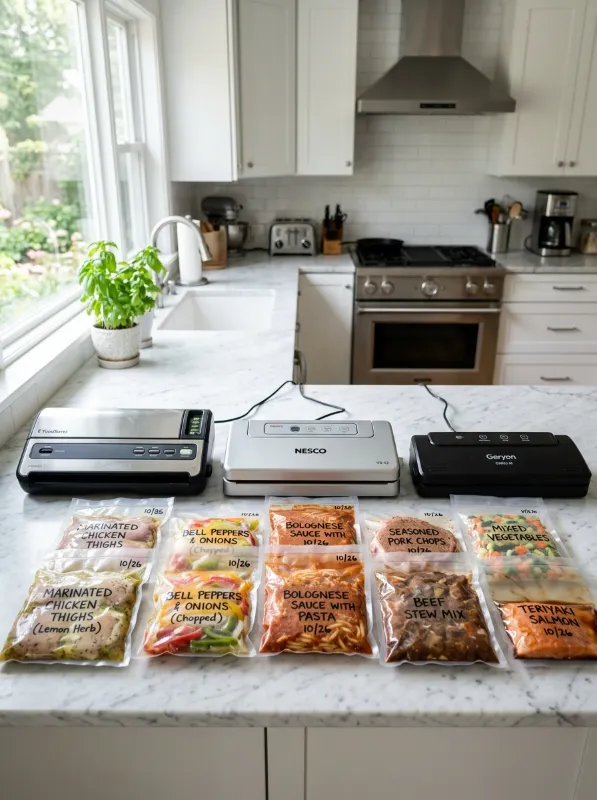 Best Vacuum Sealers for Freezer Meals: Top Picks Compared