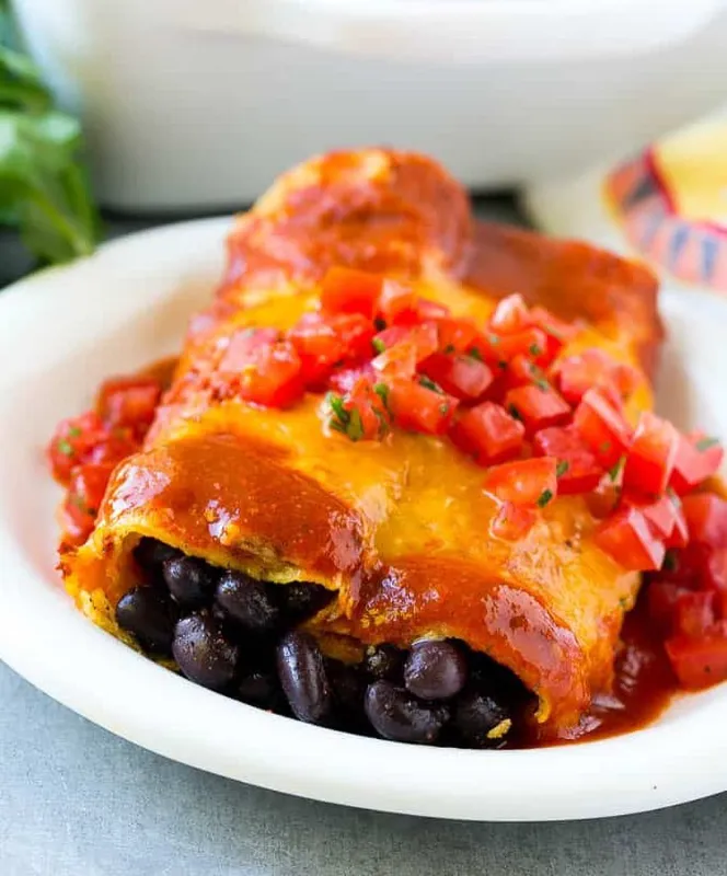 Black Bean Enchiladas Black Bean Enchiladas