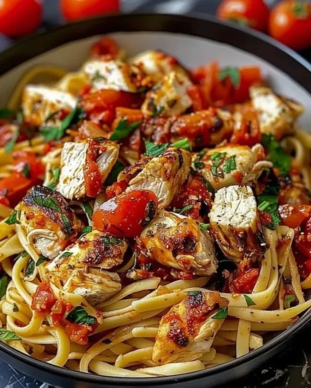 Bruschetta Chicken Pasta