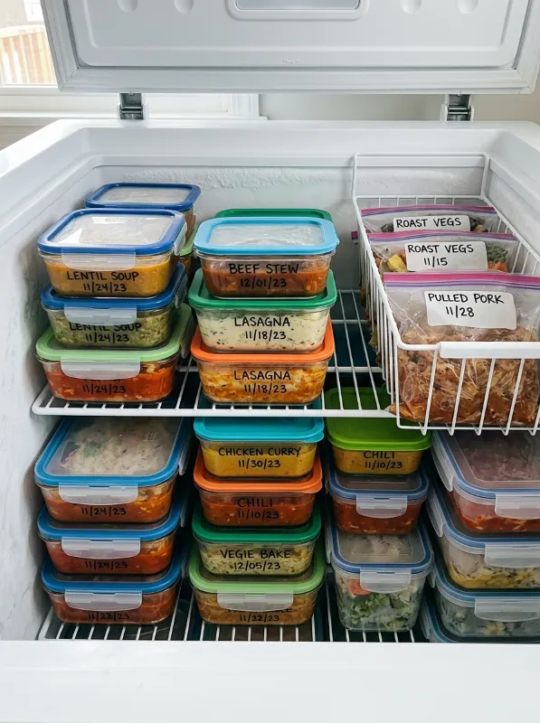 Building Your First Freezer Meal Inventory