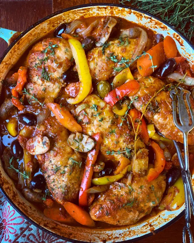 Chicken Cacciatore