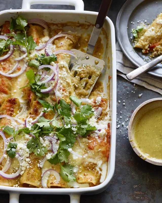 Chicken Enchiladas Verdes