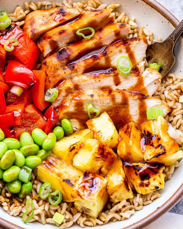 Chicken Teriyaki Rice Bowls