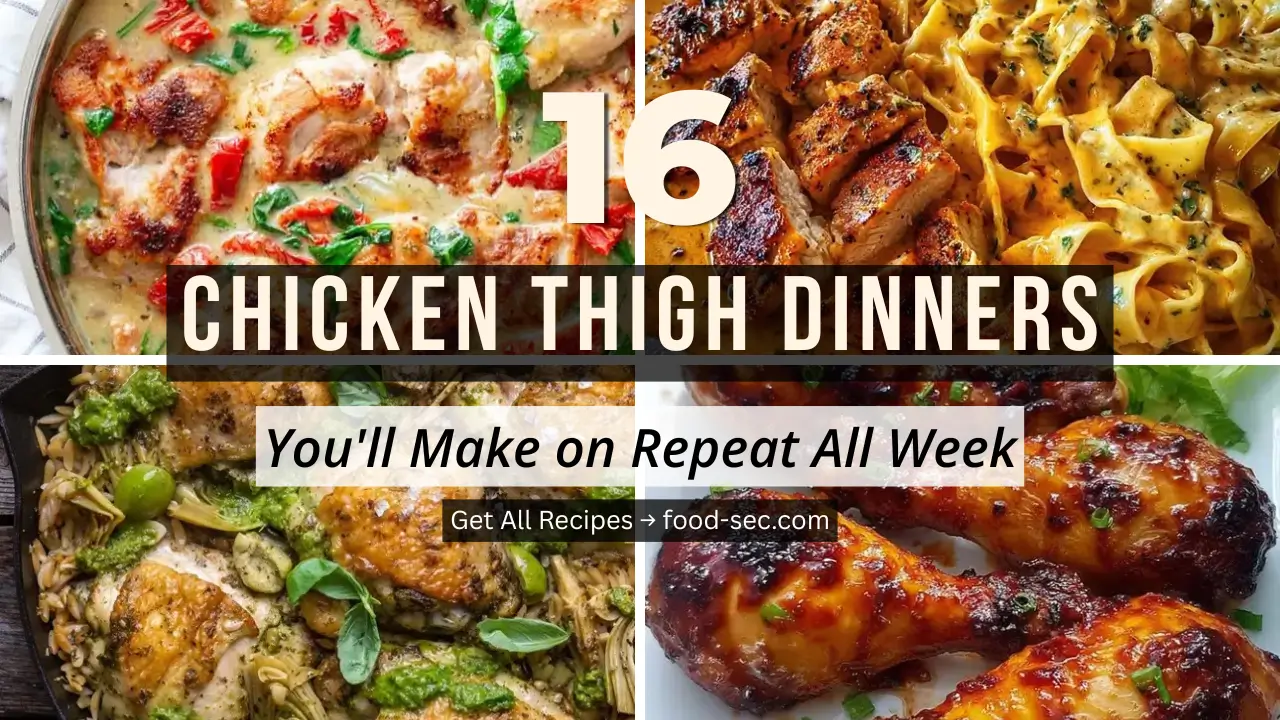16 Insanely Flavorful Chicken Thigh Dinners You'll Make on Repeat All Week