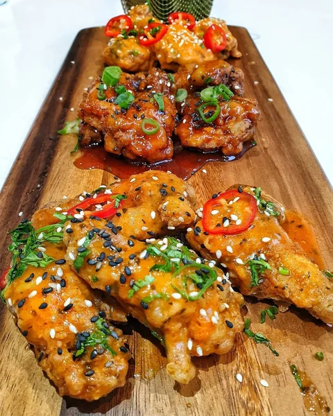 Chicken Wings Three Ways