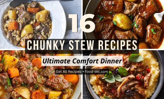 16 Chunky Stew Recipes for the Ultimate Comfort Dinner
