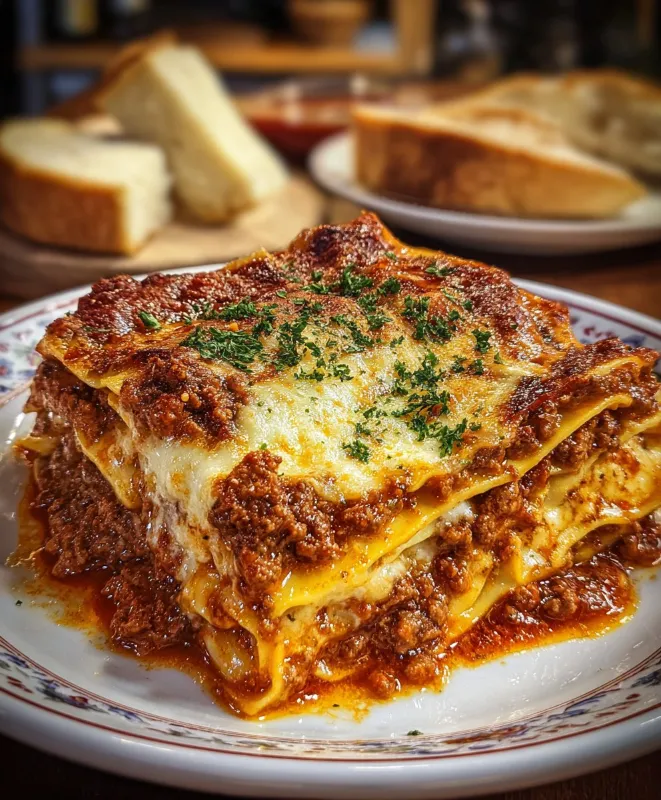 Classic Beef Lasagna Classic Beef Lasagna