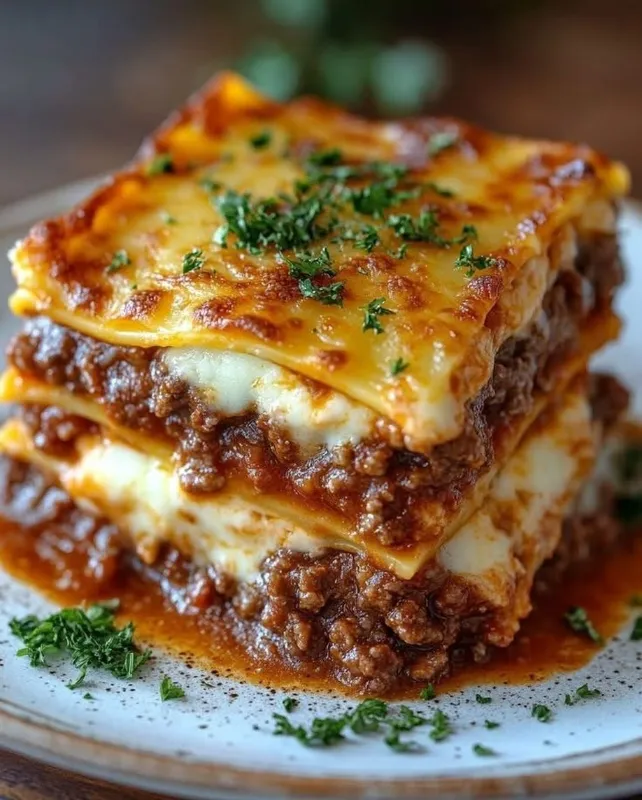 Classic Beef Lasagna