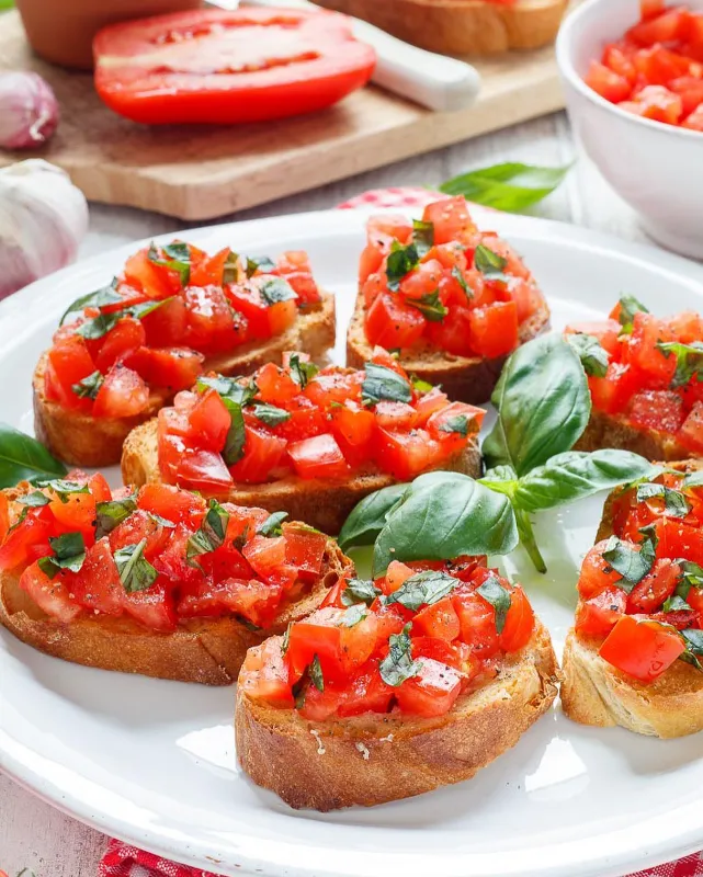 Classic Bruschetta al Pomodoro