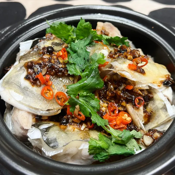 Clay Pot Fish with Ginger and Scallions
