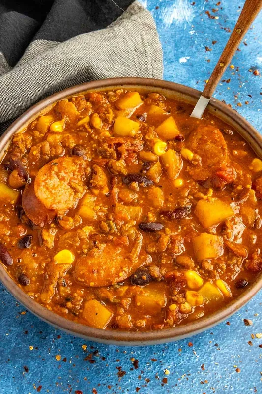 Cowboy Beef and Bean Casserole Cowboy Beef and Bean Casserole