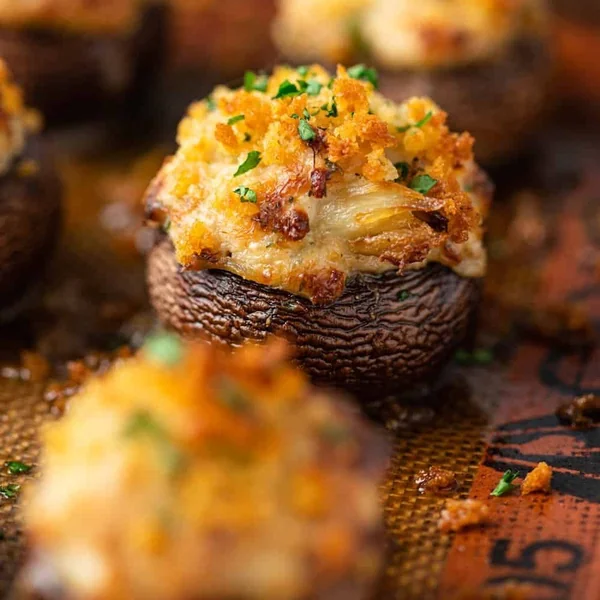 Crab Stuffed Mushrooms