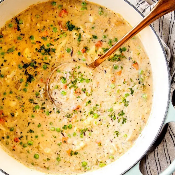 Creamy Chicken and Wild Rice Soup
