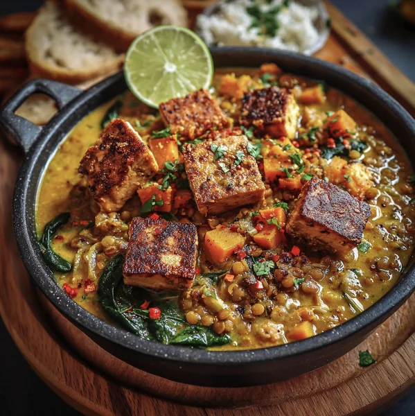 Creamy Coconut Lentil Stew