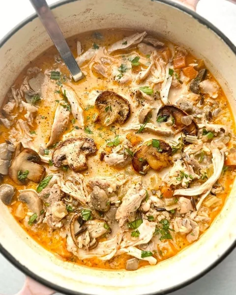 Creamy Wild Mushroom Soup