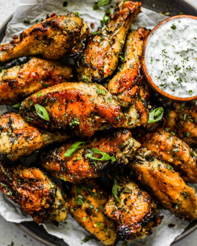 Crispy Baked Chicken Wings