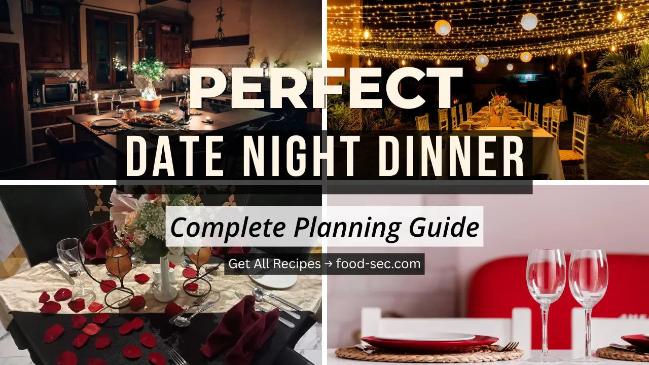 How to Plan the Perfect Date Night Dinner at Home