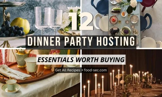 12 Dinner Party Hosting Essentials Worth Buying Before Your First Event