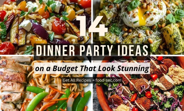 14 Dinner Party Ideas on a Budget That Still Look Absolutely Stunning