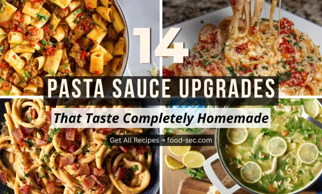 14 Dried Pasta Canned Sauce Upgrades That Taste Completely Homemade