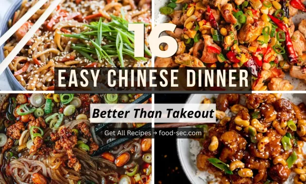 16 Easy Chinese Dinner Recipes That Are Better Than Your Local Takeout