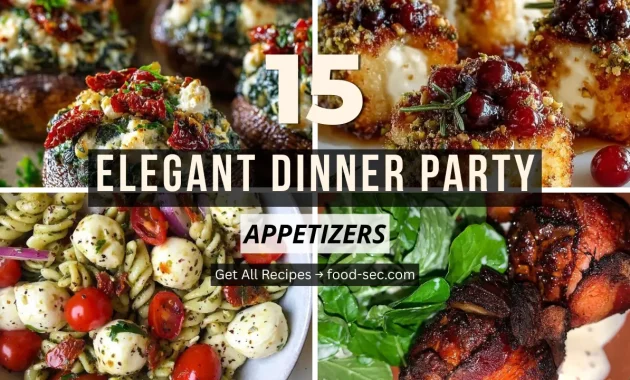 15 Elegant Dinner Party Appetizers That Set the Tone Before the Main Course