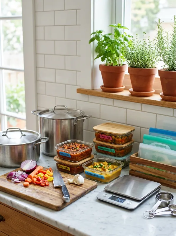 Essential Equipment for Batch Cooking Freezer Dinners