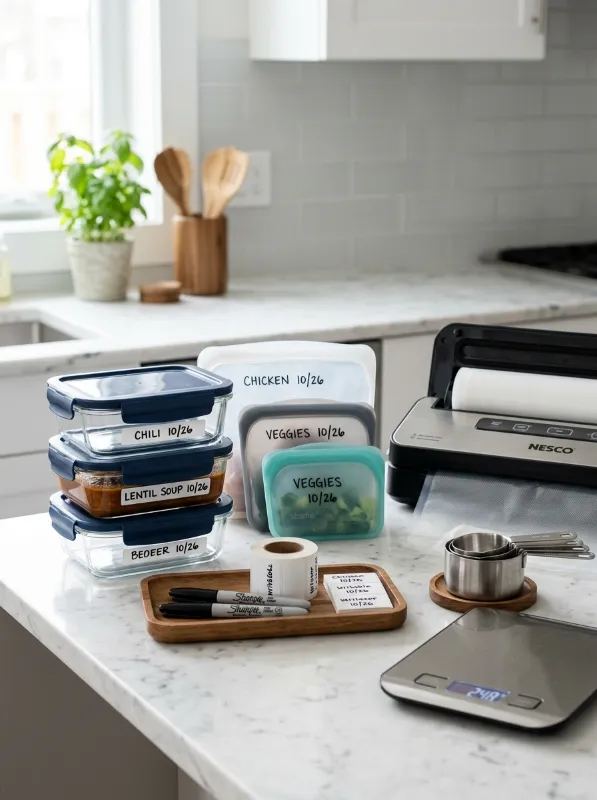 Essential Equipment for Freezer Meal Success