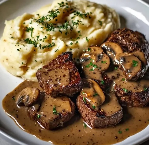 Filet Mignon with Herb Compound Butter