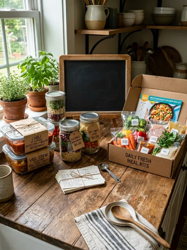 Freezer Meals vs. Meal Kits: The Real Cost Comparison