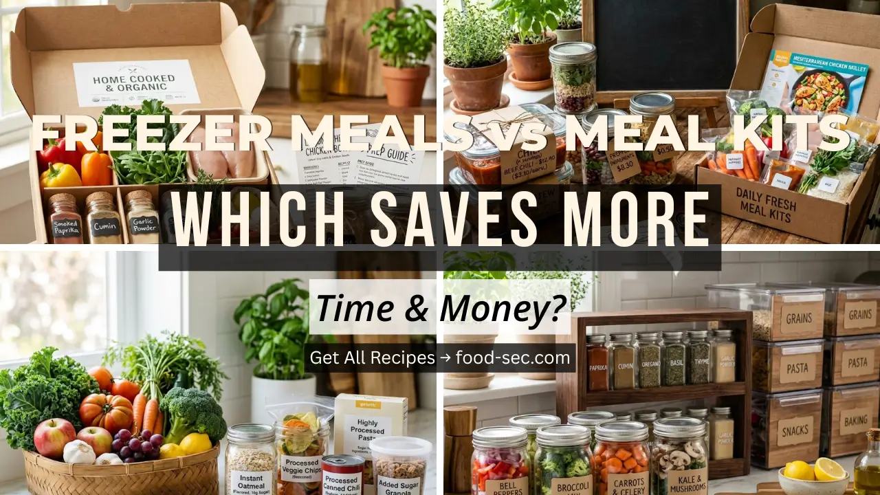 Freezer Meals vs. Meal Kits: Which Saves More Time & Money?