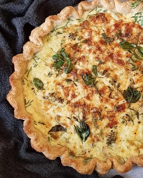 Garden Herb Quiche