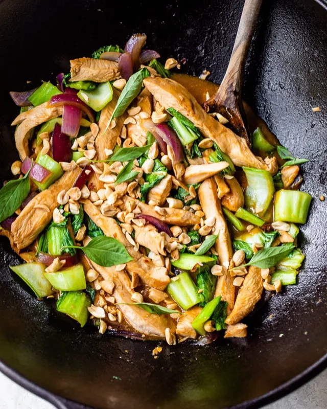 Garlic Ginger Bok Choy