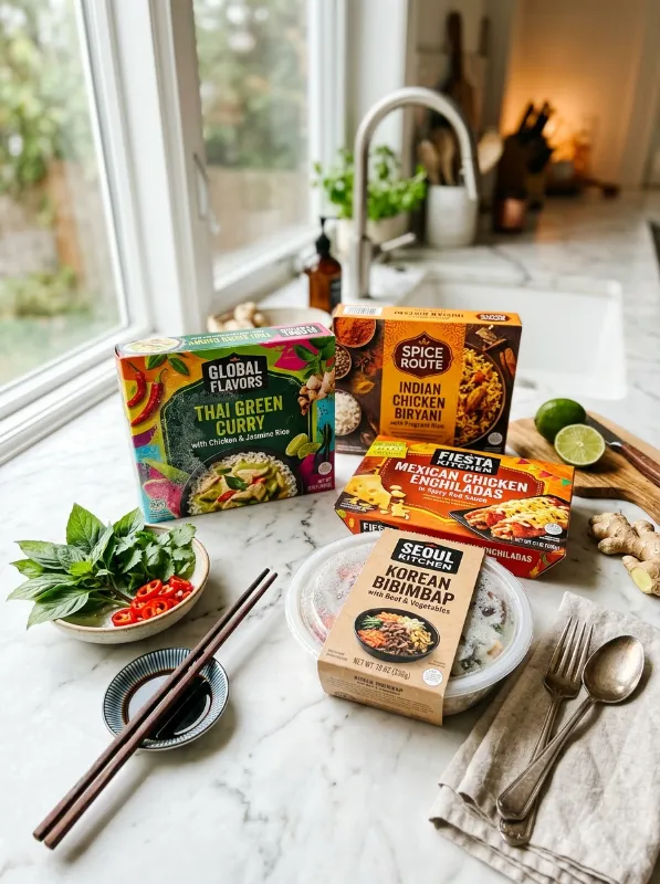 Global Flavors Taking Over Freezer Meal Dinner Trends