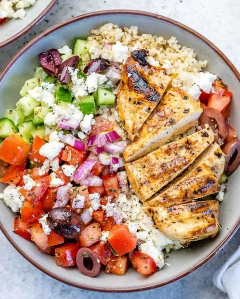 Greek Chicken Bowl