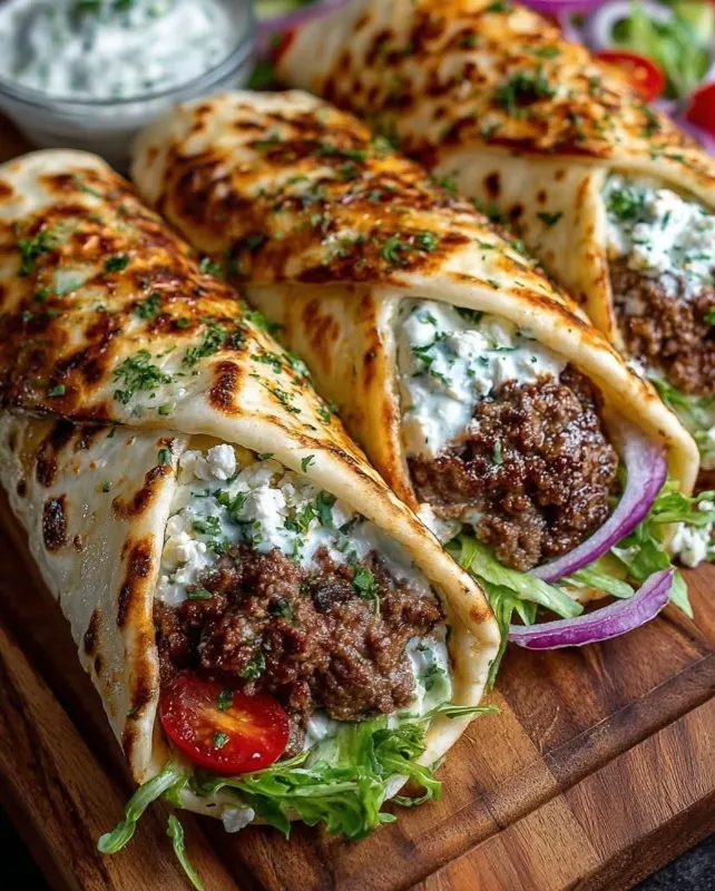 Greek Style Lamb Kebabs