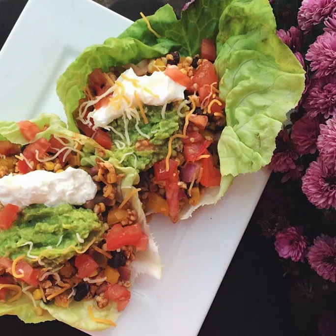 Greek Turkey Lettuce Wraps