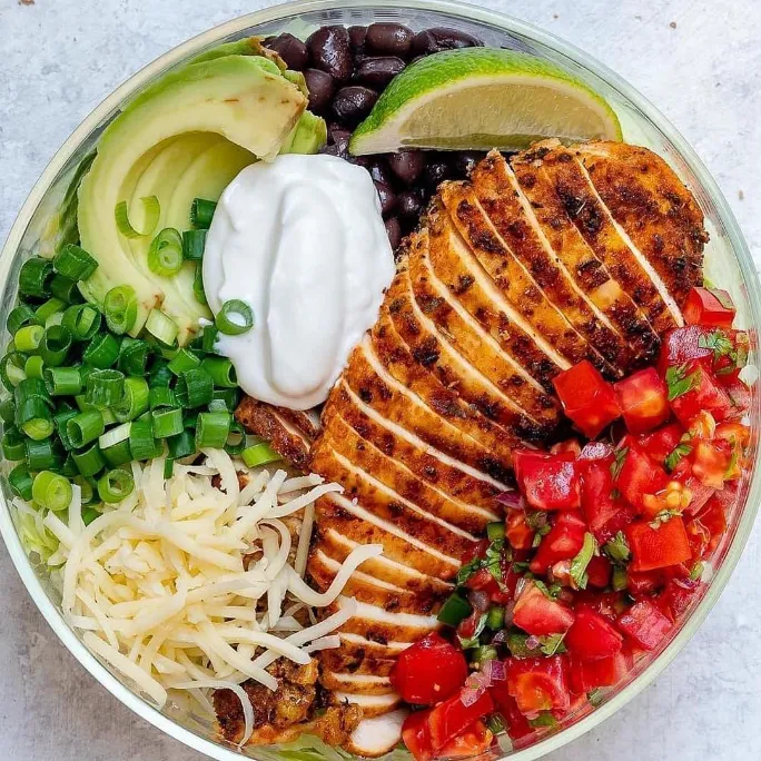 Grilled Chicken Burrito Bowls